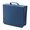 Blue-384 pieces, variant on 1. Large Capacity Disc Storage Case Holds 256/384 CDs, Lightweight Portable with Handle, Fabric Binder Box