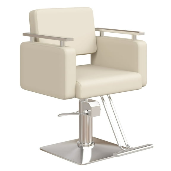 Barber Chair, 440 Lbs Capacity Heavy Duty Salon Chair with Hydraulic Pump, 360° Swivel Height Adjustable Spa Beauty Chair for Hair Stylist, Barbershop, Spa, Beauty Shop