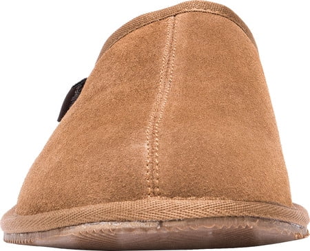 MUK LUKS Men/'s Printed Berber Suede Scuff
