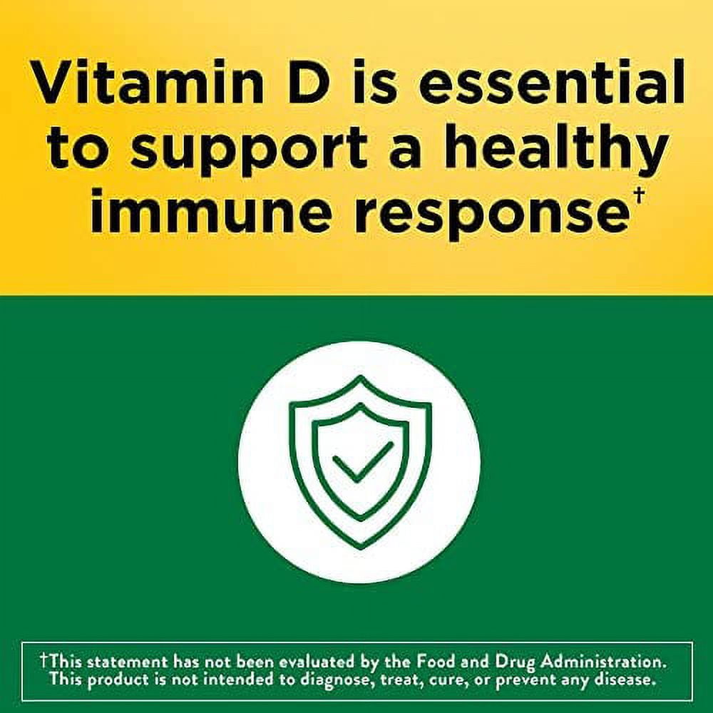 Nature Made Vitamin D3 2000 IU (50 mcg), Dietary Supplement for Bone, Teeth, Muscle and Immune Health Support, 220 Tablets, 220 Day Supply 220 Count (Pack of 1)