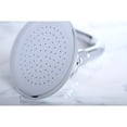 thumbnail image 2 of Kingston Brass P10C Victorian 4-3/4-Inch Round Raindrop Brass Shower Head in Polished Chrome, 2 of 7