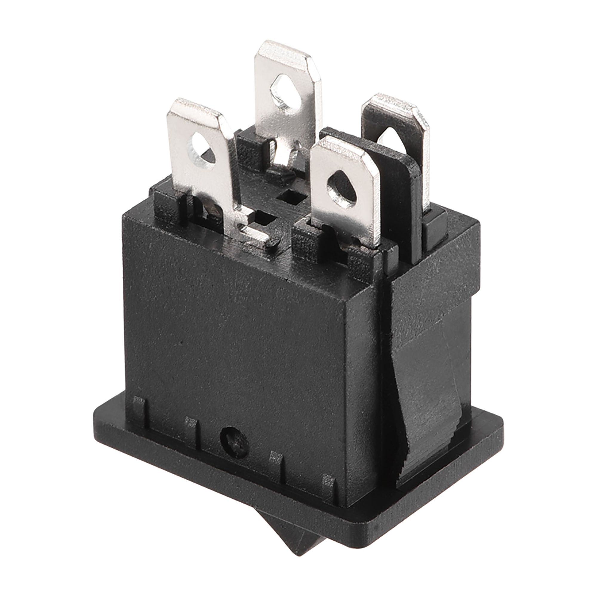 Interrupteur à Bascule 6 Pièces - 6A/250V - Noir - Pour Voiture, Bateau, Maison