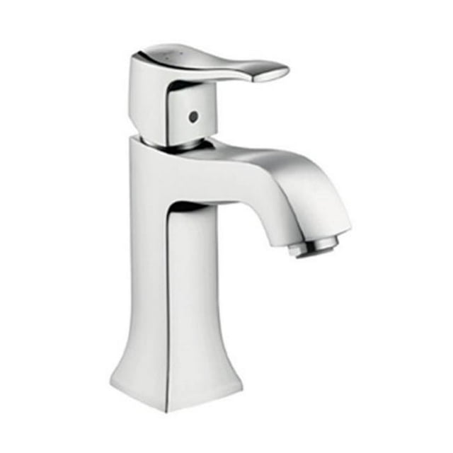 Hansgrohe 31077001 Metris C Robinet Simple Trou Sans Pop-Up&44; Chrome