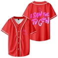 thumbnail image 4 of I Saw the TV Glow Merch Baseball Jersey 2024 Horror Movie Short Sleeve Shirts Women Men Funny Tops, 4 of 10