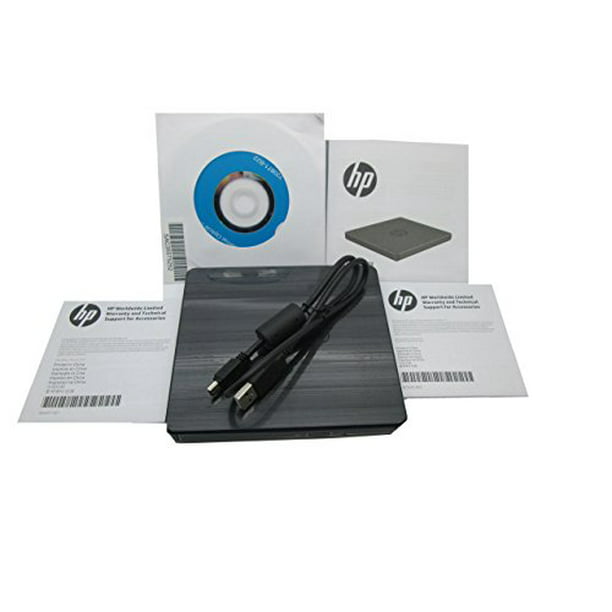 Kridt repertoire ketcher New Genuine HP USB External DVD/RW Drive GP70N F2B56AA - Walmart.com