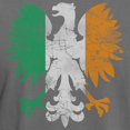 thumbnail image 3 of CafePress - Irish Flag Polish Eagle T Shirt - Mens Comfort Colors Shirt, 3 of 5