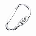 thumbnail image 3 of Catabinador de Seguridad Locera Langger Carabiner Candado de 3 Dígitos Combinación de 3 Dígitos, 3 of 7