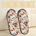 thumbnail image 2 of Slippers for Women, Cooking Bbq Womens Slippers Fuzzy Winter House Shoes, Soft Anti-Skid Slippers Indoor and Outdoor, 2 of 7