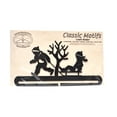 thumbnail image 1 of Classic Motifs Boy & Sled 12 Inch Charcoal Split Bottom Craft Holder, 1 of 1