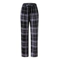 thumbnail image 4 of Jsaierl Women Lounge Pants Comfy Pajama Bottom with Pockets Stretch Plaid Sleepwear Drawstring Pj Bottoms Pants, 4 of 5