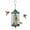 Green, variant on Kingsyard Squirrel Proof Tube Caged Bird Feeders for Outdoors Hanging, Green
