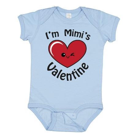 

Inktastic I m Mimi s Valentine Gift Baby Boy or Baby Girl Bodysuit