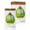 Organic Plant Protein - Smooth Chocolate - Box of 5 Packets (1 oz / 28 Grams eac
