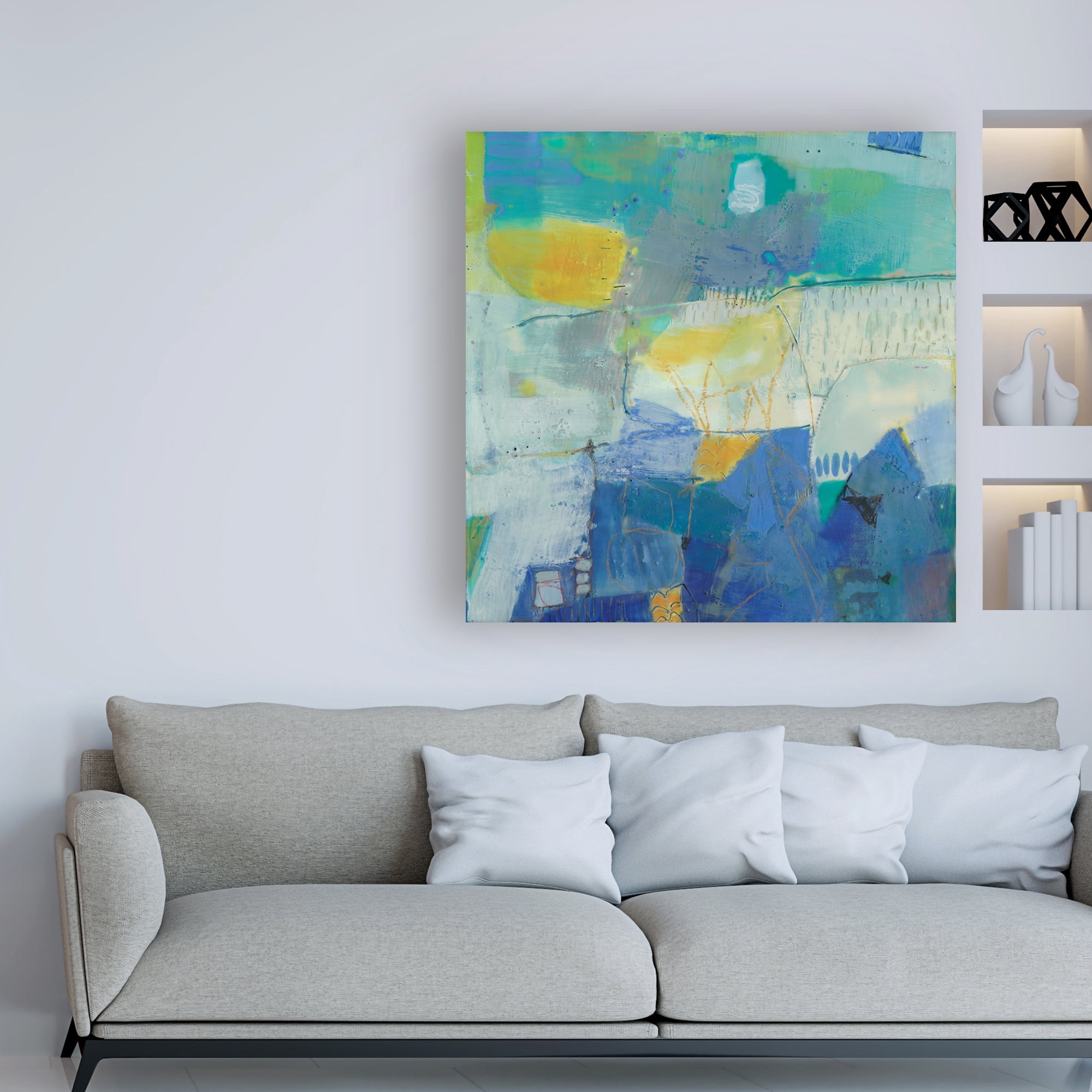 Trademark Fine Art 'Brontide I' Canvas Art by Sue Jachimiec
