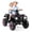 Pink, variant on Infans 24V 2-Seater 4-Wheeler Quad Electric Vehicle w/ 4 Motors, Soft Start LED Lights