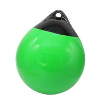 lacooooppia Round Boat Buoy Ball for Lake Multipurpose Anti Scratch 11.8x13.8inch Green