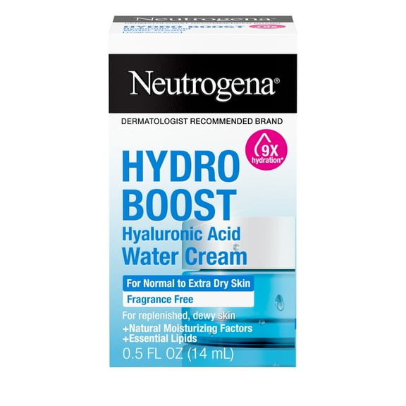 Neutrogena Hydro Boost Hyaluronic Acid Water Cream, 0.5 fl. oz