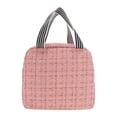 thumbnail image 4 of Unique Bargains Thermal Lunch Bag for Work 9.06"x5.51"x7.87" 1 Pc Pink, 4 of 5