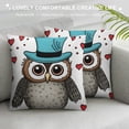 thumbnail image 3 of Nawypu  Owl Pillow Covers,Owl Decor for Home, Sofa Couch Room,Owl Gifts for Women, 3 of 5