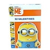 Minions Despicable Me 32 Valentines (1 Box) Classroom Exchange Cards From the Universal Studios Illumination Animated Movies