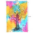 thumbnail image 4 of Multicolor Hippie Mandala Tapestry Poster Multi-styles Indian Wall Hanging Hippie Poster Bedspread Throw, 40x30 inches, 4 of 5