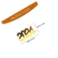 thumbnail image 4 of UPOUART 3 Bags Golden Rectangular Confetti Decorations for New Year Party Prop Classic Design Plastic and Resin, 4 of 8