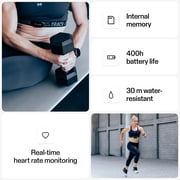 Polar H10 Heart Rate Monitor – ANT+ , Bluetooth – HR Sensor for Men and Women – Built-in Memory, m-xxl