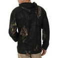 thumbnail image 2 of Realtree & Mossy Oak Breakup Country Men's Lightweight Camo Performance Fleece Hoodie, 2 of 4