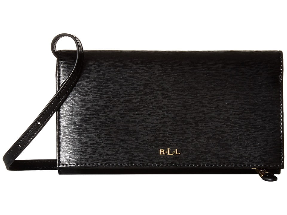 lauren ralph lauren saffiano leather tote