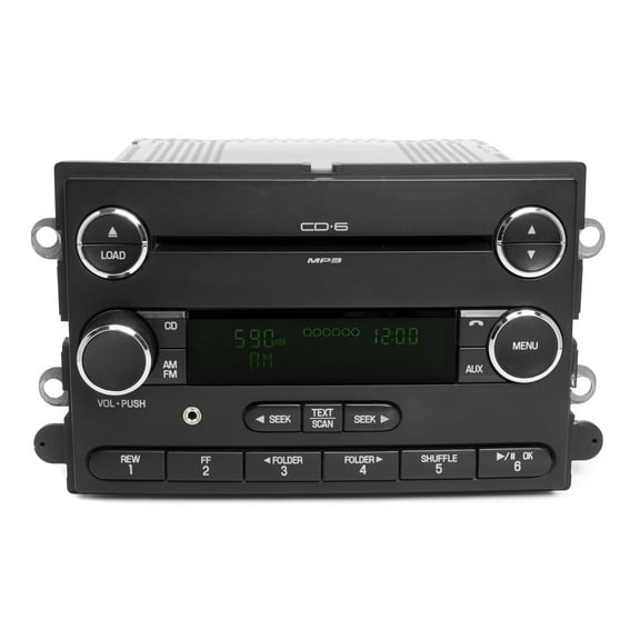Restored 2008-09 Ford Taurus X AM FM Radio 6 CD Player w Auxiliary Input 8F9T-18C815-GB (Refurbished)