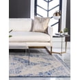 thumbnail image 4 of Rugs.com Oxfordshire Collection Rug – 4' x 6' Blue Medium Rug Perfect For Entryways, Kitchens, Breakfast Nooks, Accent Pieces, 4 of 9