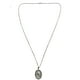 thumbnail image 2 of COLLAR DE VIRGEN OVAL ZIRCONIAS DE PLATA, 2 of 4