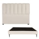 thumbnail image 1 of Recámara Queen Size Kami Crema con Cabecera + Base Cama Slim, 1 of 8