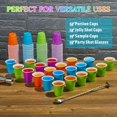 thumbnail image 6 of 600 Count 2 oz Plastic Shot Glasses, Mini Disposable Shot Cups, 2 oz Assorted Color Shot Cups for Parties, Shooting Games, 6 of 7