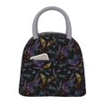 thumbnail image 1 of Balery Lavender Flowers Bolsa de Almuerzo para Mujeres, Caja de Almuerzo, Bolsa de Almuerzo Pequeña Impermeable, Tote de Almuerzo Reutilizable con Gran Capacidad, 1 of 6