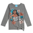 thumbnail image 2 of Disney Moana Toddler Girls T-Shirt and Leggings 4 Piece Outfit Set Toddler to Little Kid, 2 of 5