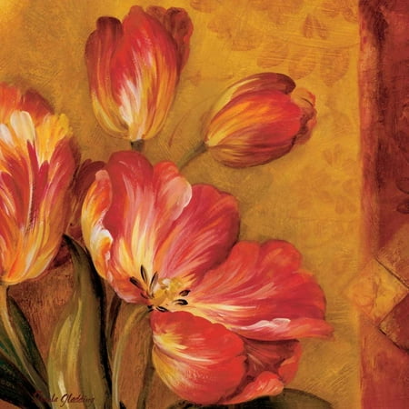 Pamela Gladding Pandoras Bouquet - Pandoras Bouquet III Stretched Canvas - Pamela Gladding (24 x 24)
