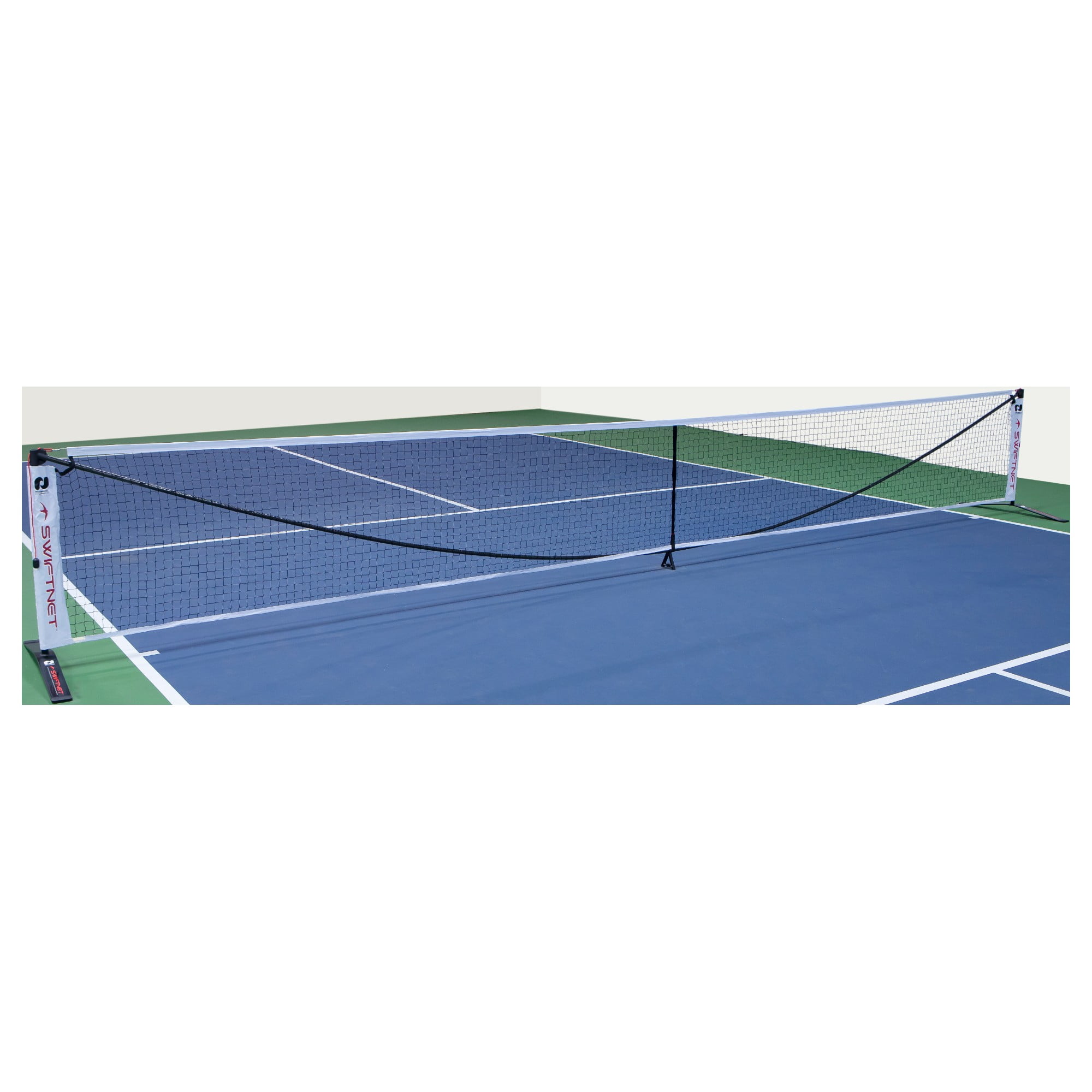 SwiftNet 2.1 Tragbares Pickleball-Netz – Leichter Carbonfaser-Rahmen, 7,7 Kg, Offizielle Maße, Inkl. Tragetasche