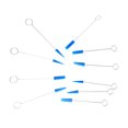 thumbnail image 1 of Rubber Tuning Mutes, 10PCS Labor Saving Piano Tuning Mute Tool  Design  For Musical Instrument Repair, 1 of 8