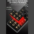 thumbnail image 3 of Teléfono móvil con tapa para personas mayores con estuche protector G10 C Teléfono móvil con tapa para personas mayores Pantalla dual Botón grande Teléfono celular de gran, 3 of 8