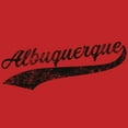 thumbnail image 2 of Albuquerque Baseball Script - Hometown Pride, Pitcher Hoodie - X-Large - Red, 2 of 6