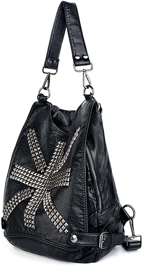 ladies black backpack uk