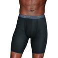 thumbnail image 2 of Fruit of the Loom Men's Premium Everlight Long Leg Boxer Brief, assorted, Medium, 2 of 2