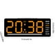 thumbnail image 3 of Reloj electrónico para muebles de oficina en casa, reloj despertador digital multifuncional, reloj LED con pantalla de fecha y temperatura, reloj electrónico, 3 of 6