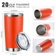 thumbnail image 2 of Paquete de 36 vasos Sieral de acero inoxidable con aislamiento de 600 ml, 2 of 6