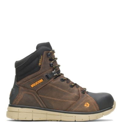 

Wolverine Rigger EPX CarbonMAX Safety Toe 6 Boot Men Summer Brown