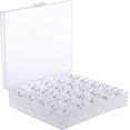 thumbnail image 3 of Sewing Machine Bobbins, Plastic, With Storage Box, For Brother,25 Pcs, 3 of 5