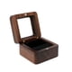 thumbnail image 2 of Caja para anillos, joyero, caja de madera para anillos, caja para anillos de compromiso con 1 ranura, caja para anillos de boda, elegante y retro, caja para anillos para propuesta de matrimonio., 2 of 7