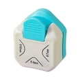 thumbnail image 3 of Paper Corner Cutter Compact Craft Projects for Office Scrapbooking Gift Tags Green Rounded Corner, 3 of 8