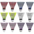 thumbnail image 1 of Pack Of 24 Badminton Shuttlecocks Badminton Plastic Ball Foam Head For Kids Adults Sport Activities, 1 of 4